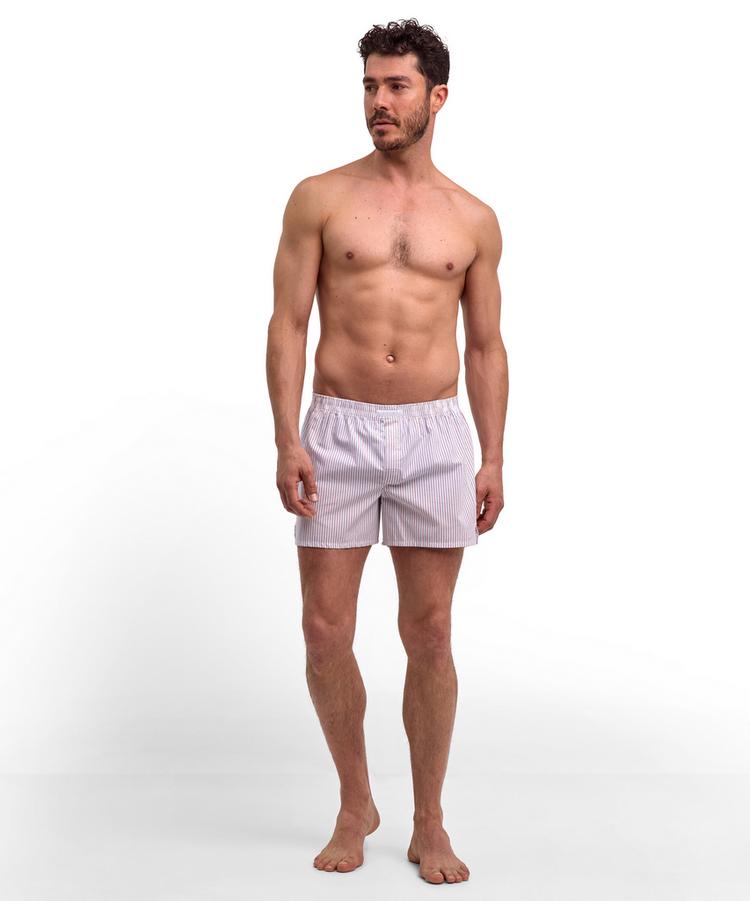 Falke Falke UW Woven Boxer Shorts m Unterhose Herren - blue red mix (0692) - 1 | SportScheck