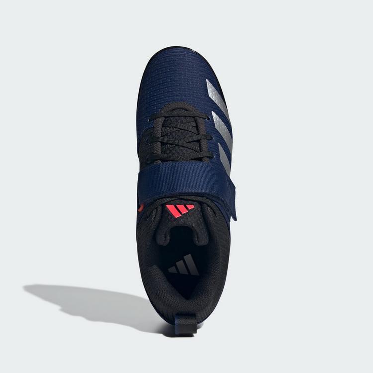 adidas adidas Powerlift 5 Gewichtheberschuh Fitnessschuhe - Dark Blue / Silver Metallic / Lucid Red - 1 | SportScheck
