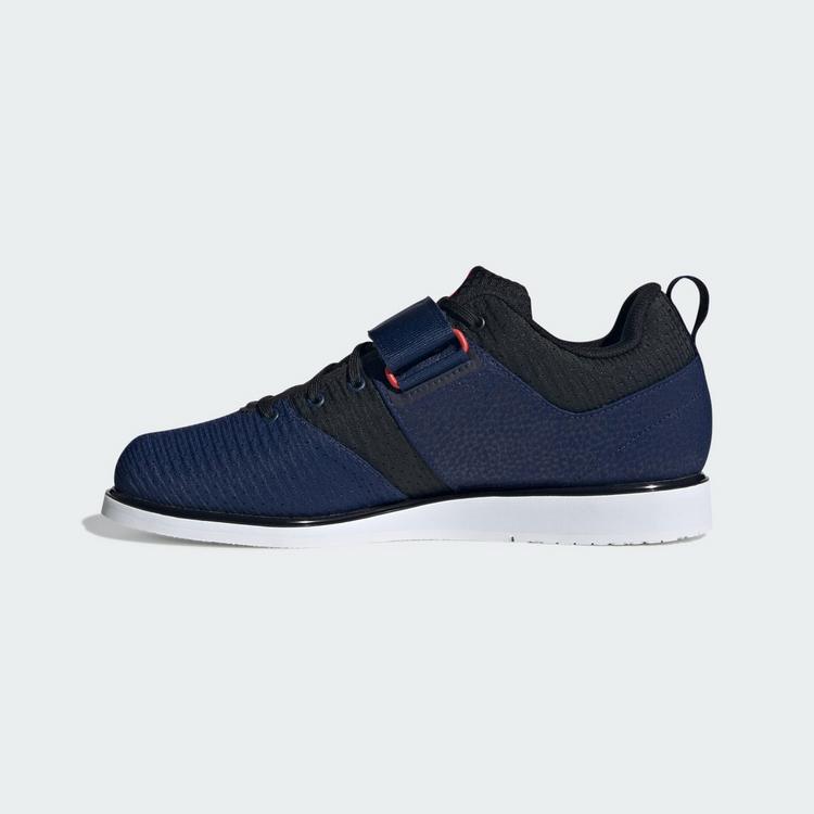 adidas adidas Powerlift 5 Gewichtheberschuh Fitnessschuhe - Dark Blue / Silver Metallic / Lucid Red - 5 | SportScheck