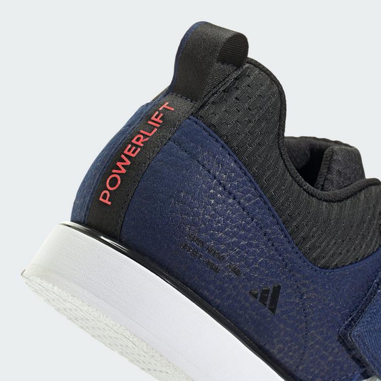 adidas adidas Powerlift 5 Gewichtheberschuh Fitnessschuhe - Dark Blue / Silver Metallic / Lucid Red - 6 | SportScheck