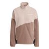 adidas TERREX Multi Climawarm Fleece-oberteil Fleecepullover Damen - Wonder Taupe / Trace Brown