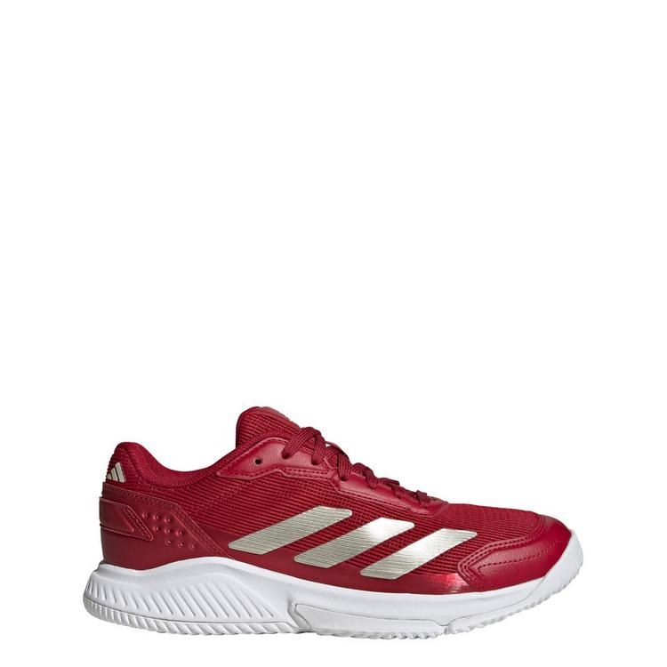 adidas adidas Courtquick Padel-Schuh Tennisschuhe Damen - Team Victory Red / Ice Gold Met. / Chalk White - 0 | SportScheck