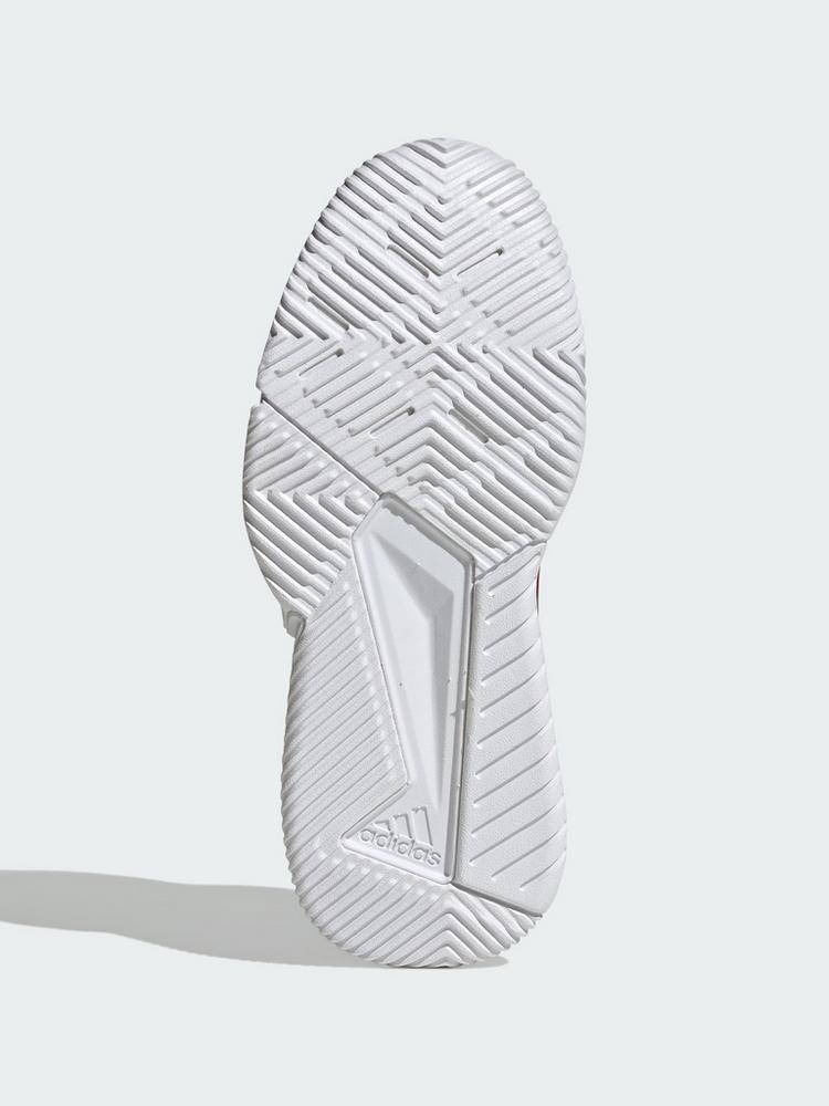 adidas adidas Courtquick Padel-Schuh Tennisschuhe Damen - Team Victory Red / Ice Gold Met. / Chalk White - 2 | SportScheck