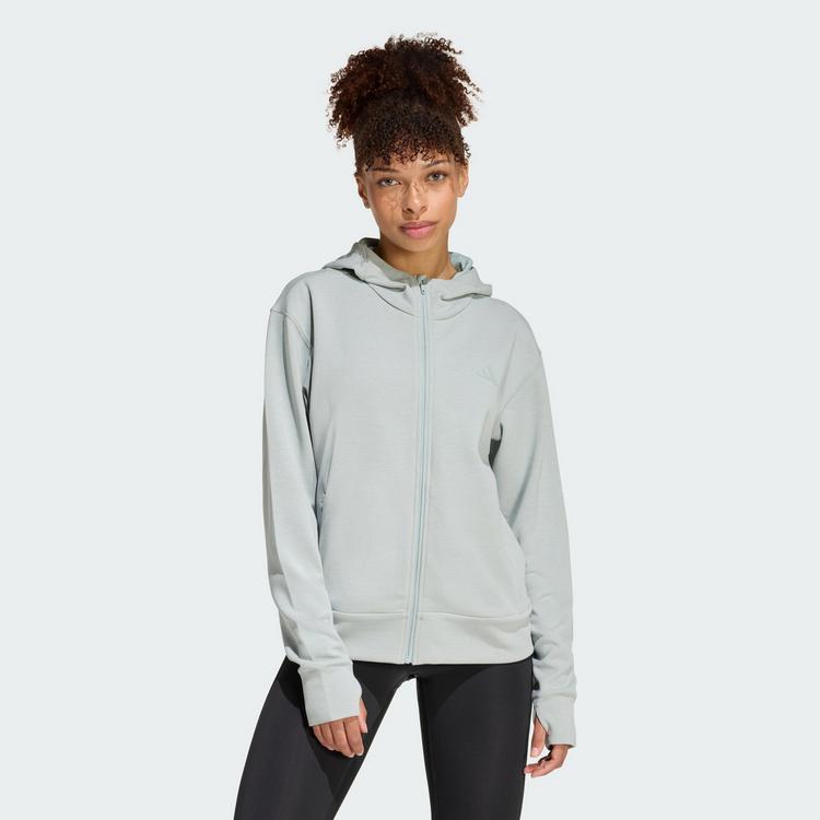 adidas adidas Designed 4 Training Kapuzenjacke Hoodie Damen - Wonder Sage - 0 | SportScheck