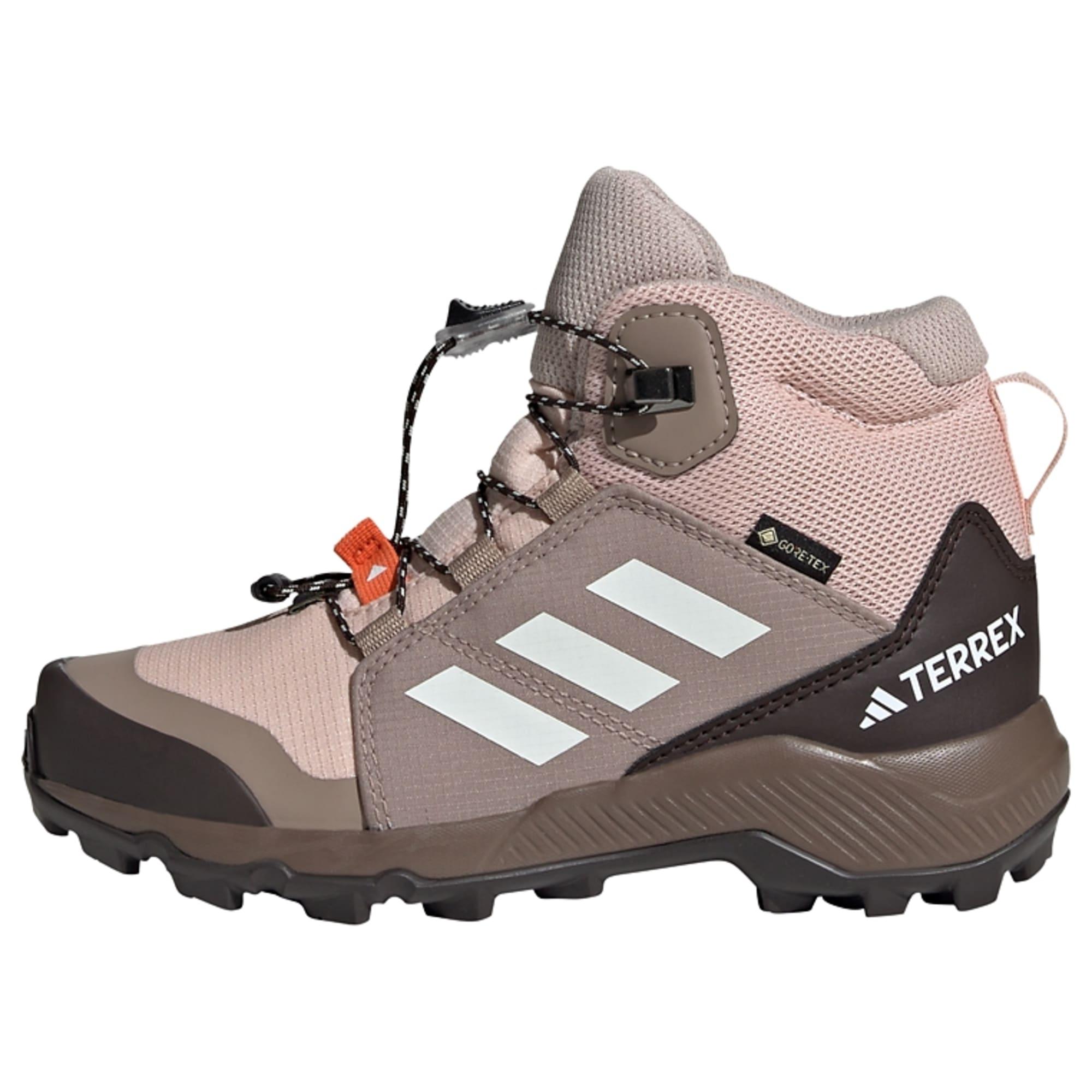 adidas Terrex Mid GORE-TEX Wanderschuh Winterschuhe Kinder - Blush Pink / Off White / Chalky Brown