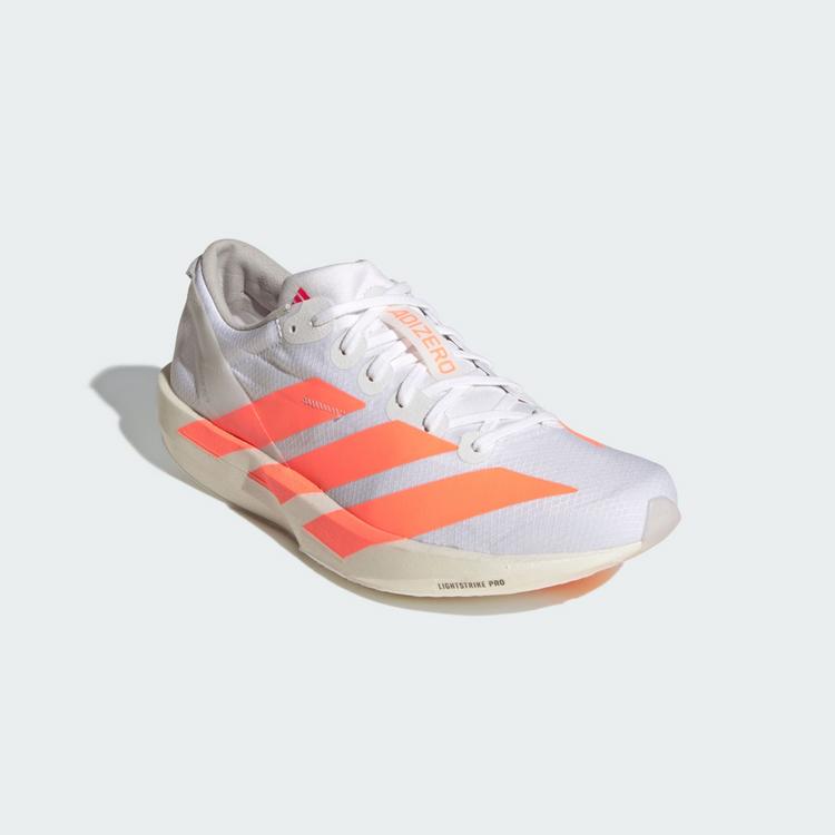 adidas adidas Adizero Adios 9 Laufschuh Laufschuhe Damen - Cloud White / Beam Orange / Lucid Red - 3 | SportScheck