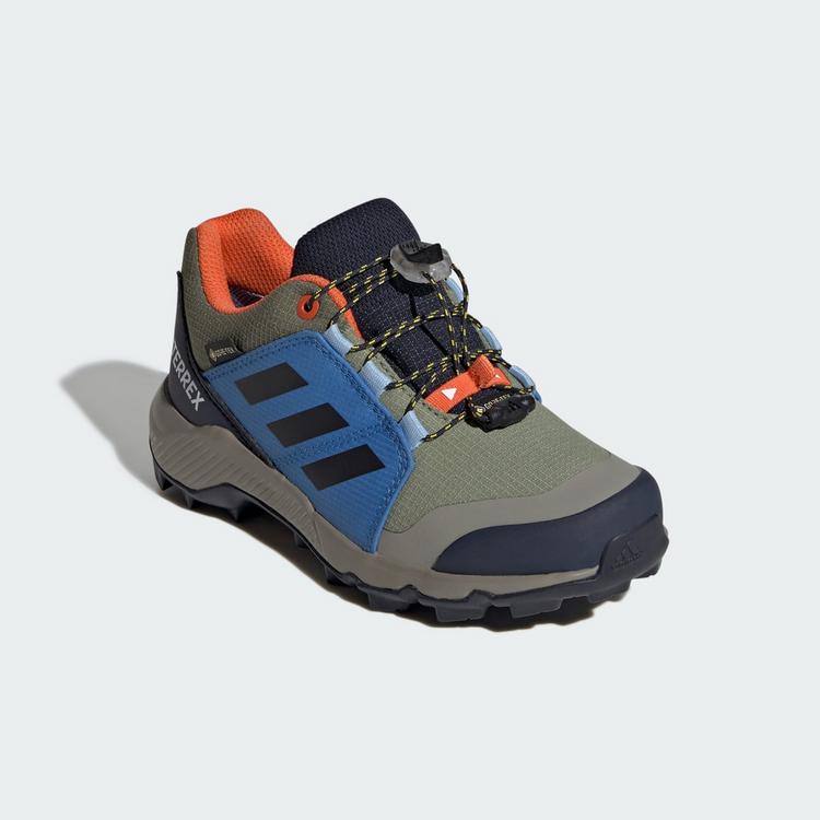 adidas adidas TERREX GORE-TEX Wanderschuh Wanderschuhe Kinder - Tent Green / Core Black / Ray Blue - 3 | SportScheck