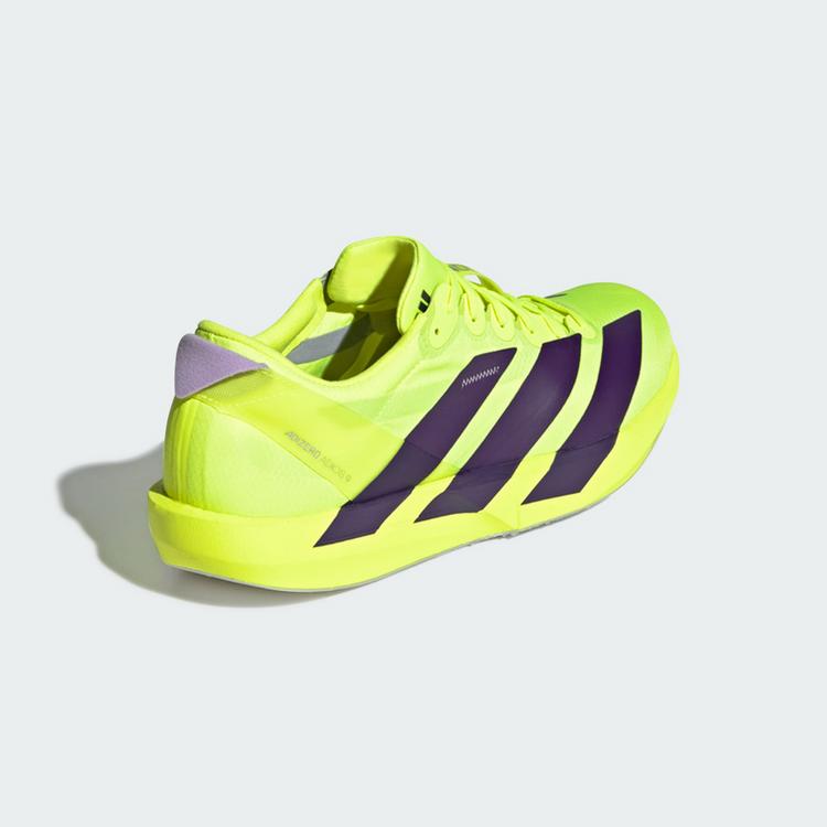 adidas adidas Adizero Adios 9 Laufschuh Laufschuhe Herren - Solar Yellow / Aurora Plum / Powder Plum - 4 | SportScheck