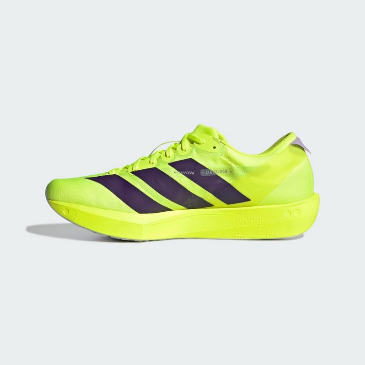 adidas adidas Adizero Adios 9 Laufschuh Laufschuhe Herren - Solar Yellow / Aurora Plum / Powder Plum - 5 | SportScheck