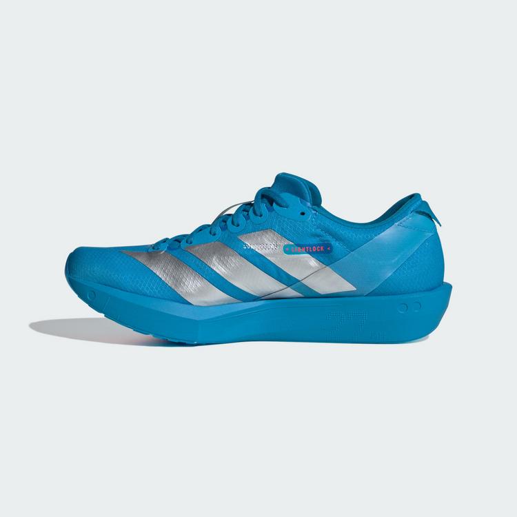 adidas adidas Adizero Adios 9 Laufschuh Laufschuhe Damen - Silver Metallic / Silver Metallic / Lucid Red - 5 | SportScheck