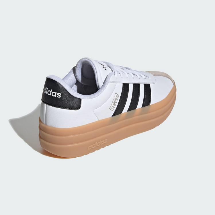 adidas adidas VL Court Bold Schuh Fitnessschuhe Damen - Cloud White / Core Black / Wonder Beige - 4 | SportScheck