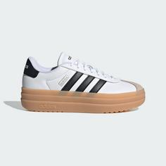 adidas VL Court Bold Schuh Fitnessschuhe Damen Cloud White / Core Black / Wonder Beige