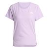 adidas Adizero Running T-Shirt Laufshirt Damen - Powder Plum