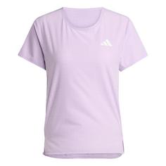 adidas Adizero Running T-Shirt Laufshirt Damen Powder Plum
