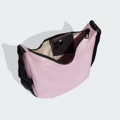 Rückansicht von adidas adidas Glow Schultertasche Umhängetasche Damen Ice Lavender / White