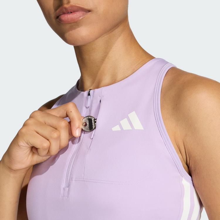 adidas adidas Adizero Running Crop-Top, Geltasche Croptop Damen - Powder Plum - 0 | SportScheck