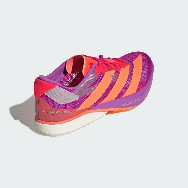 adidas adidas Adizero Avanti XC Schuh Laufschuhe - Purple Burst / Lucid Orange / Lucid Red - 4 | SportScheck