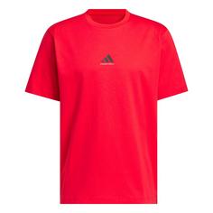 adidas adidas Basketball Graphic T-Shirt Basketball Shirt Herren Pure Ruby