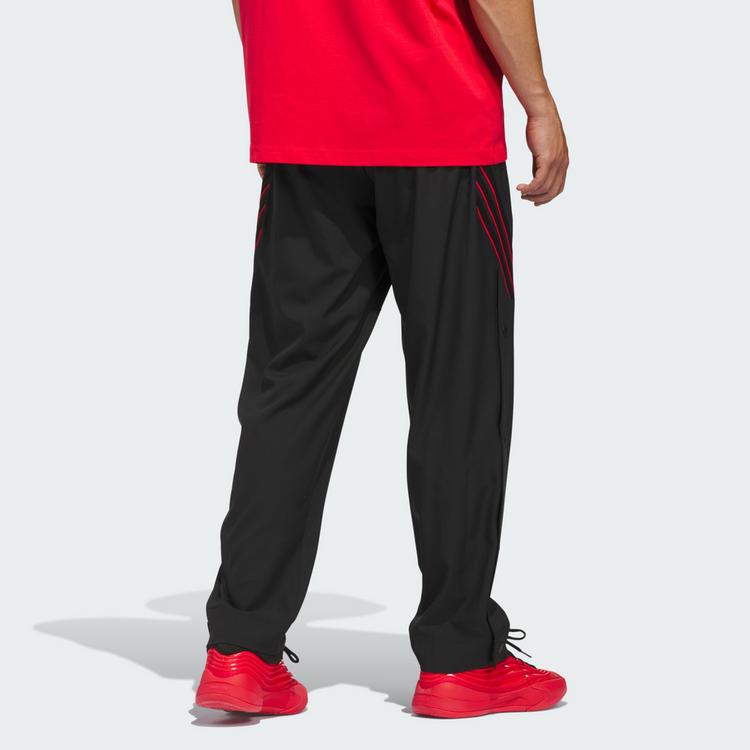 adidas adidas adidas Crazy Lite Hose Funktionshose Herren - Black / Pure Ruby - 1 | SportScheck