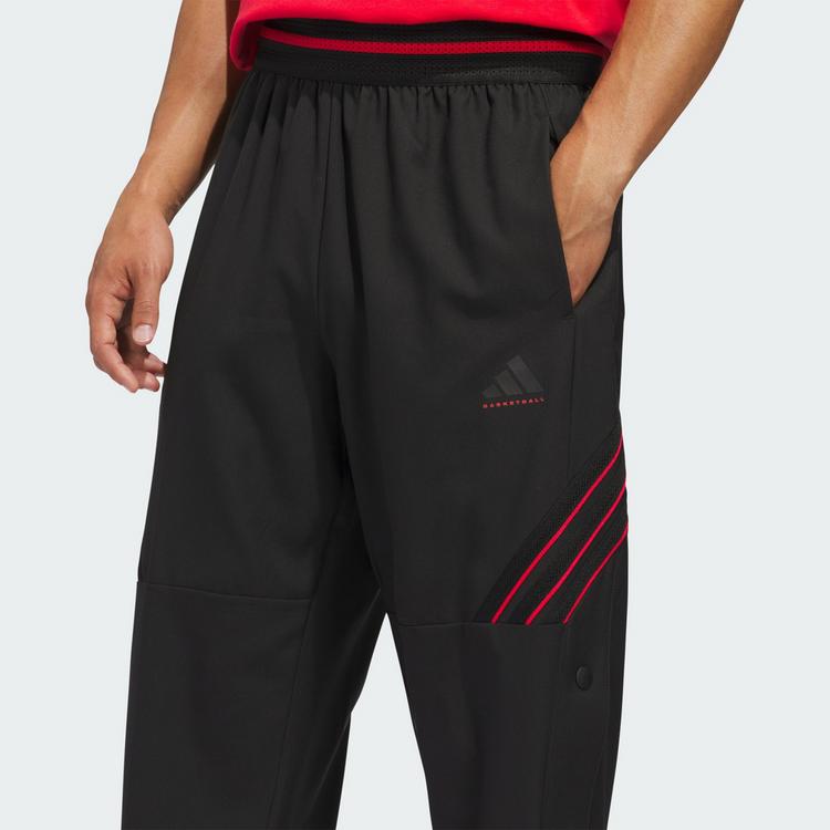 adidas adidas adidas Crazy Lite Hose Funktionshose Herren - Black / Pure Ruby - 0 | SportScheck