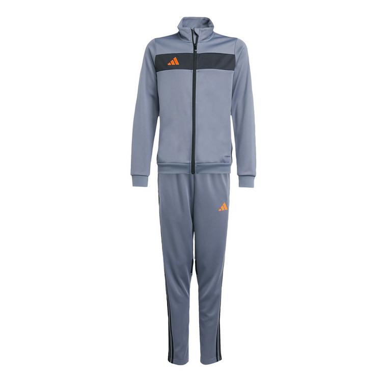 adidas adidas Tiro 25 Essentials Kids Trainingsanzug Trainingsanzug Kinder - Team Onix / Super Orange - 0 | SportScheck