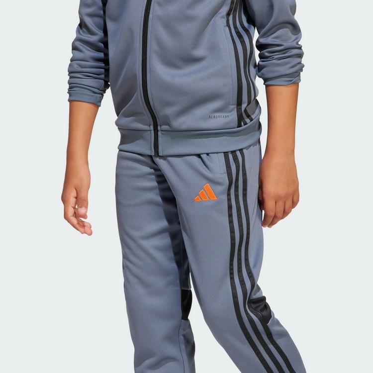 adidas adidas Tiro 25 Essentials Kids Trainingsanzug Trainingsanzug Kinder - Team Onix / Super Orange - 1 | SportScheck