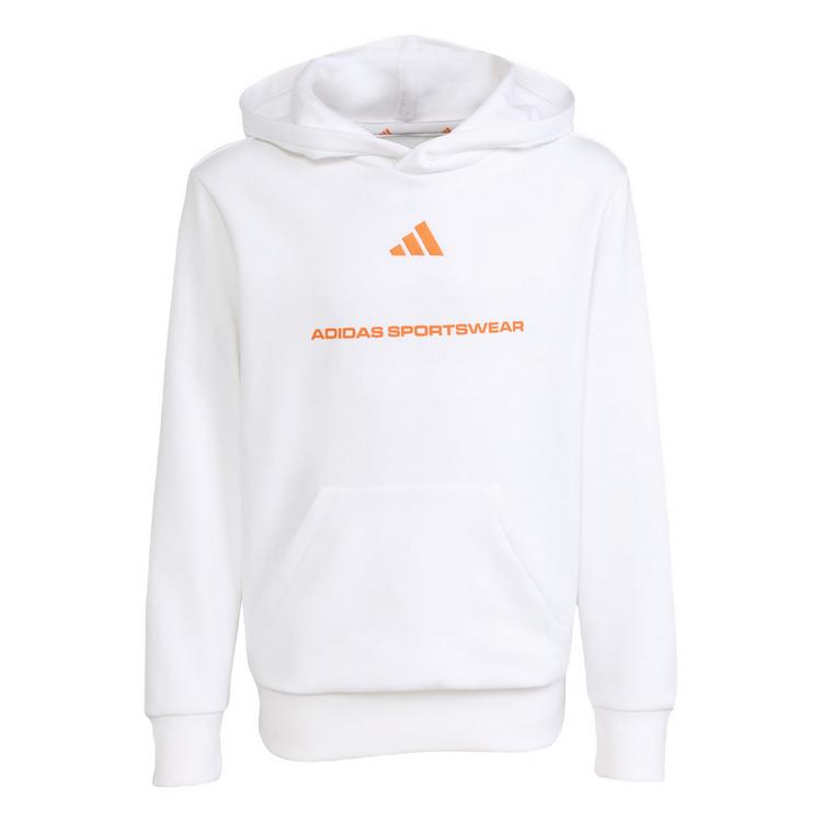 adidas adidas adidas Slogan Fleece-Hoodie Hoodie Kinder - White - 0 | SportScheck