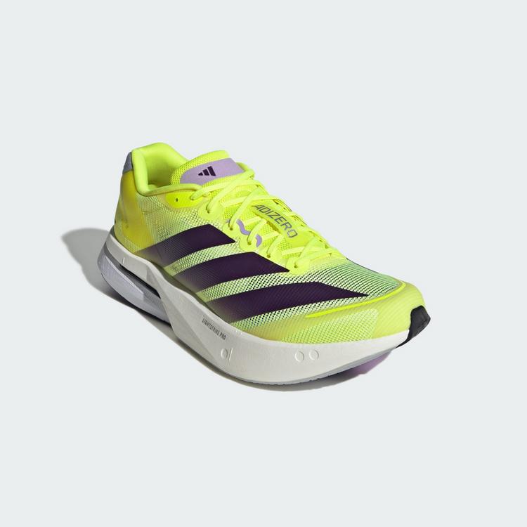 adidas adidas Adizero&nbsp;Boston&nbsp;13&nbsp;Schuh Laufschuhe Herren - Solar Yellow / Aurora Plum / Powder Plum - 3 | SportScheck