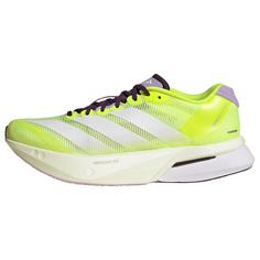 adidas Adizero Boston 13 Schuh Laufschuhe Damen Solar Yellow / Cloud White / Powder Plum