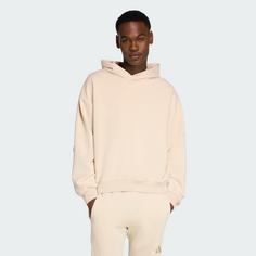 Rückansicht von adidas SOFT LUX HOODIE Hoodie Herren Crystal Linen