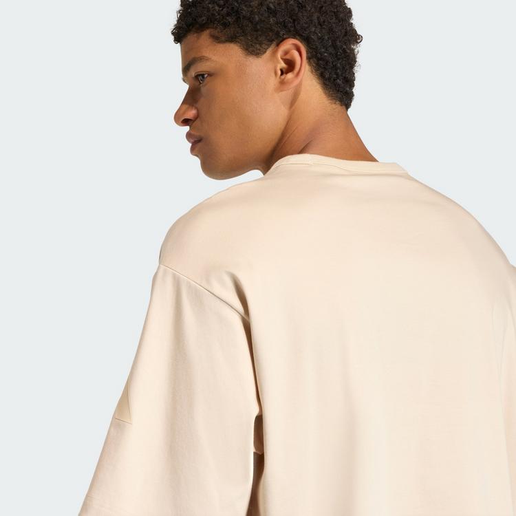 adidas adidas Soft Lux T-Shirt T-Shirt Herren - Crystal Linen - 1 | SportScheck