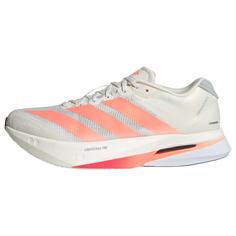 adidas Adizero Boston 13 Schuh Laufschuhe Herren Off White / Lucid Orange / Grey