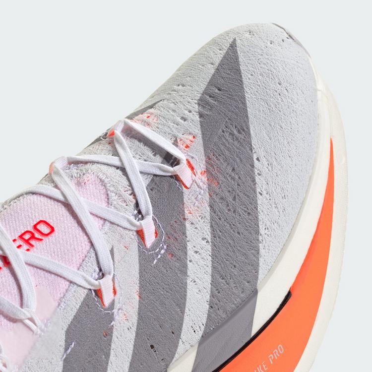 adidas adidas Adizero Prime X3 Strung Schuh Laufschuhe - Cloud White / Cloud White / Lucid Red - 6 | SportScheck