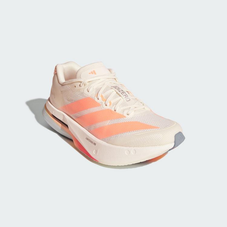 adidas adidas Adizero Boston 13 EQT Schuh Laufschuhe Damen - Off White / Beam Orange / Acid Orange - 3 | SportScheck