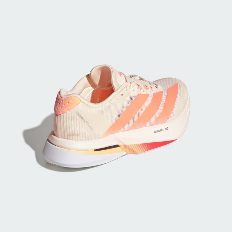 adidas adidas Adizero Boston 13 EQT Schuh Laufschuhe Damen - Off White / Beam Orange / Acid Orange - 4 | SportScheck