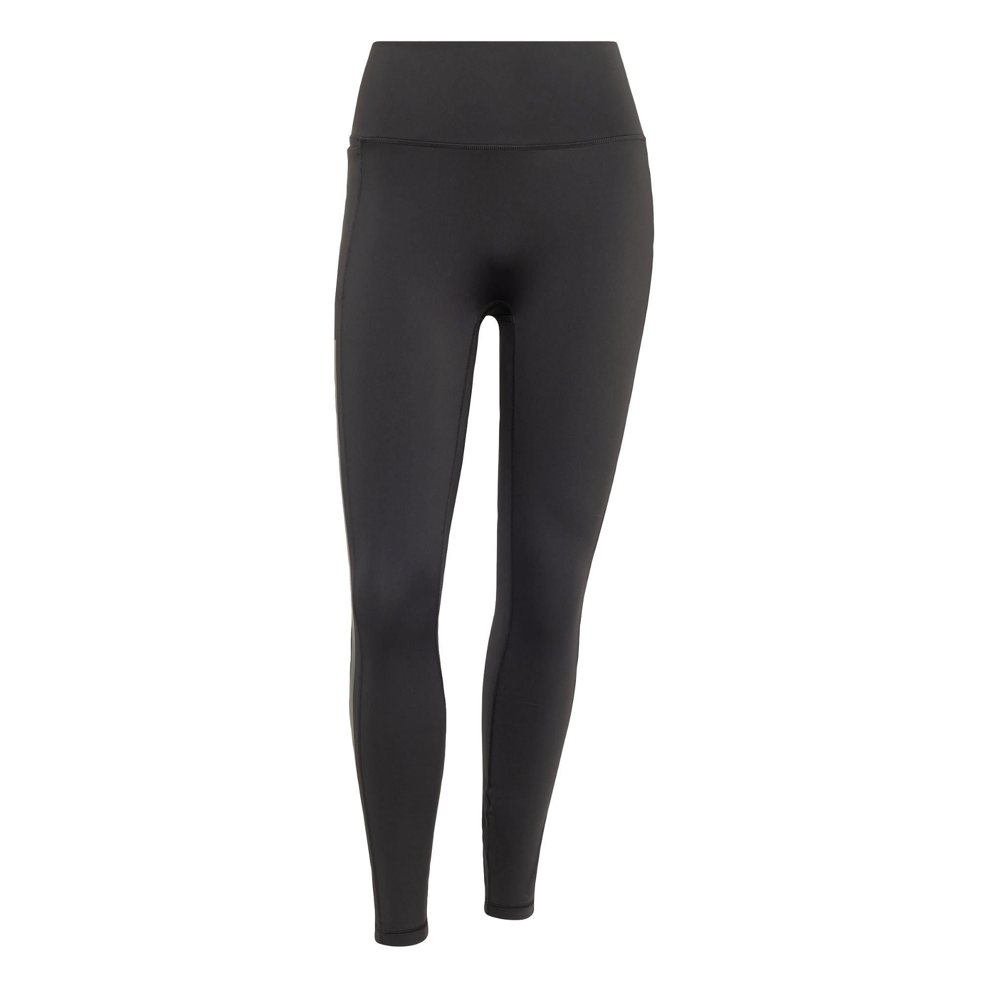 adidas Optime Workout 3-Streifen 7/8 Leggings Tights Damen - Black