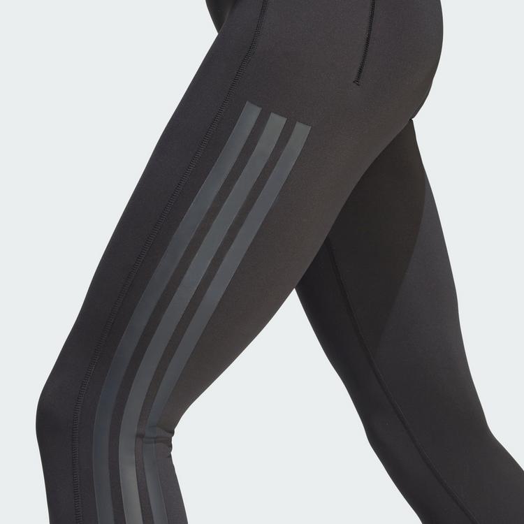 adidas adidas Optime Workout 3-Streifen 7/8 Leggings Tights Damen - Black - 1 | SportScheck