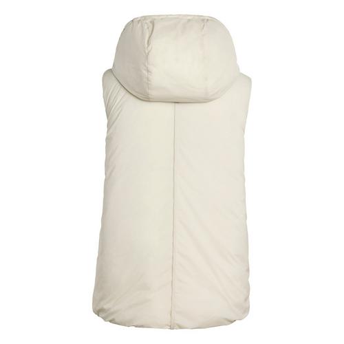 Rückansicht von adidas adidas By Stella McCartney Padded Weste Fleeceweste Damen Willow Grey