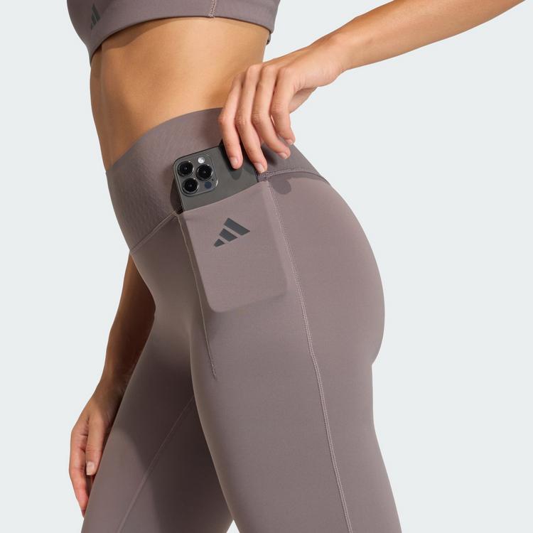 adidas adidas Optime Power 7/8 Leggings Tights Damen - Charcoal - 0 | SportScheck