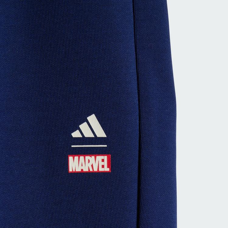 adidas adidas ADIDAS MARVEL SPIDER-MAN JOGGINGANZUG Trainingsanzug Kinder - Off White / Dark Blue - 2 | SportScheck