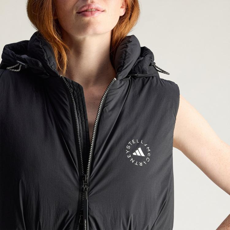 adidas adidas adidas&nbsp;By Stella&nbsp;McCartney&nbsp;Padded&nbsp;Weste Fleeceweste Damen - Black - 0 | SportScheck