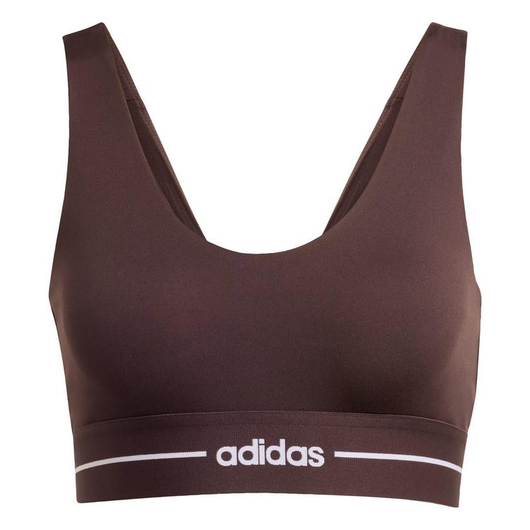 adidas adidas Hyperglam BH, leicht st&uuml;tzend BH Damen - Aurora Coffee - 0 | SportScheck