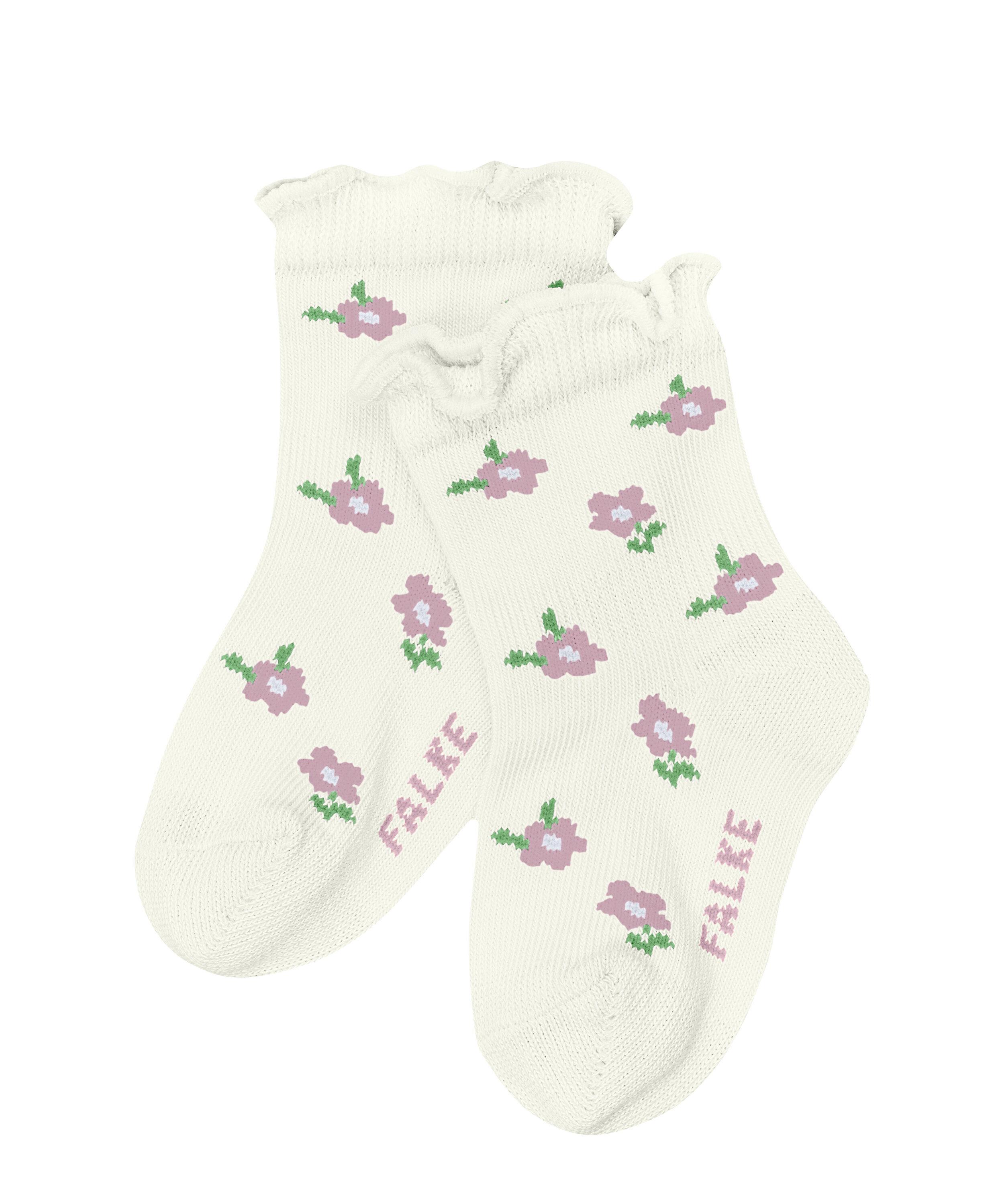 Falke Little Ditsy Flowers SO Socken Kinder - off-white (2040)
