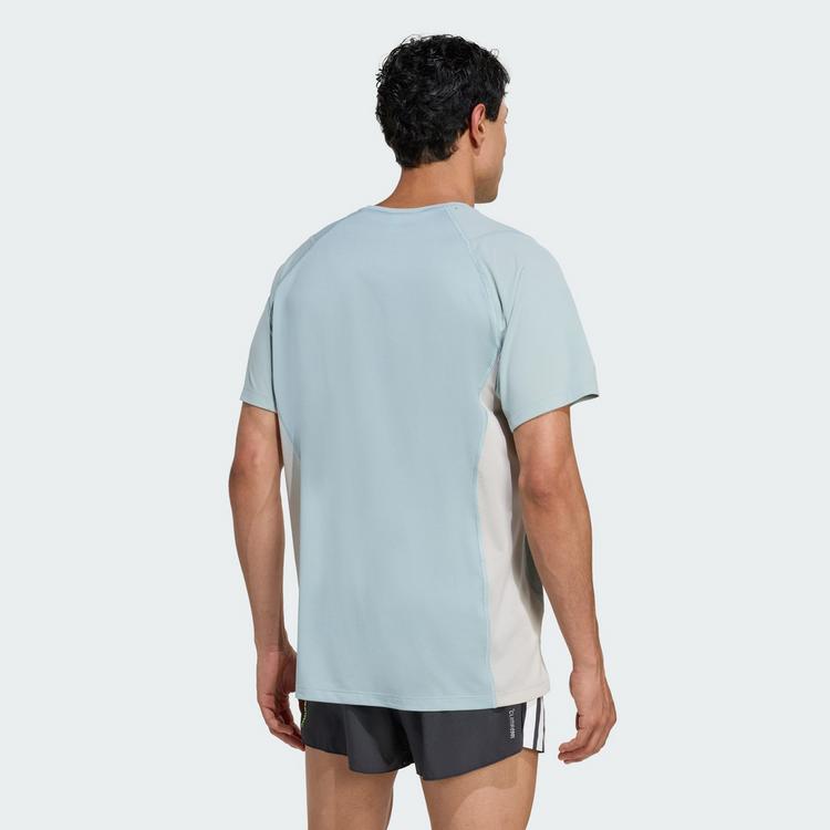 adidas adidas adi365Breeze Running T-Shirt Funktionsshirt Herren - Wonder Sage / Beige - 1 | SportScheck