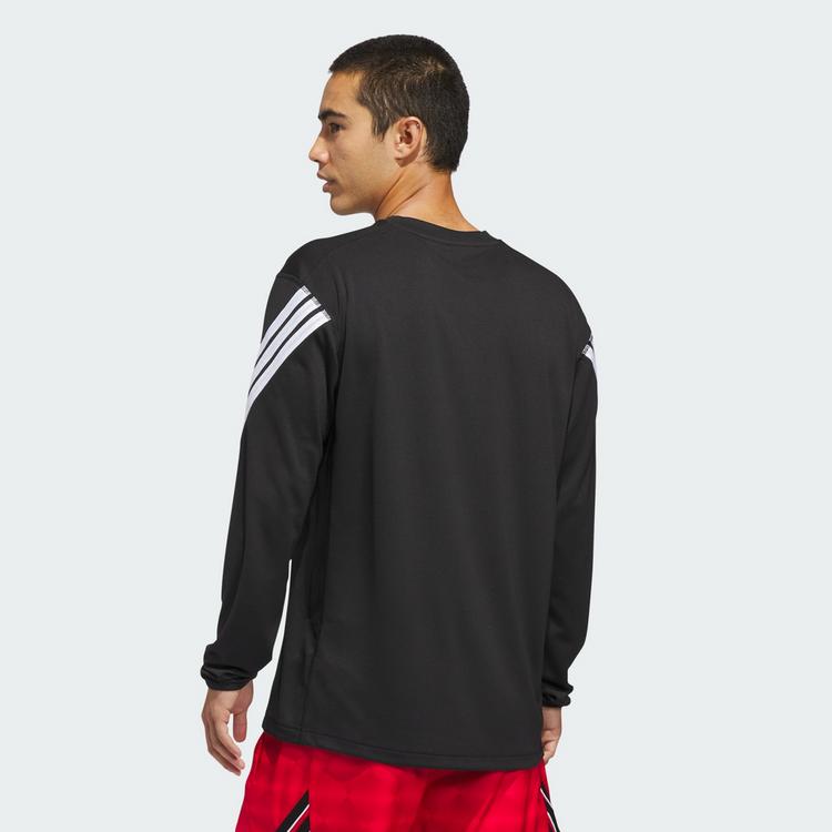 adidas adidas ADIDAS CRAZY LITE LONGSLEEVE Basketball Shirt Herren - Black - 1 | SportScheck