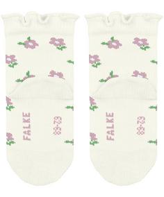 Rückansicht von Falke Little Ditsy Flowers SO Freizeitsocken Kinder off-white (2040)