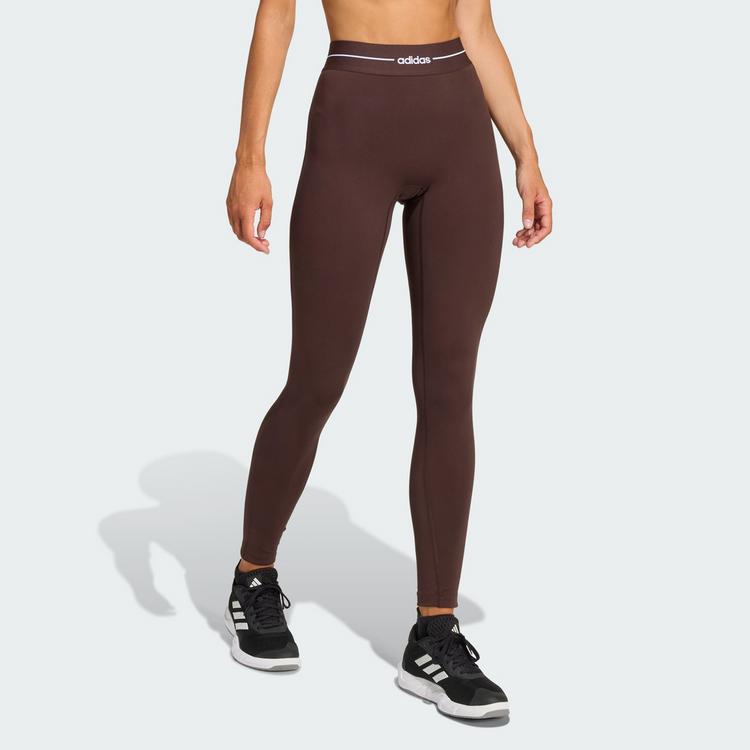 adidas adidas Hyperglam Full Length Leggings Tights Damen - Aurora Coffee - 0 | SportScheck