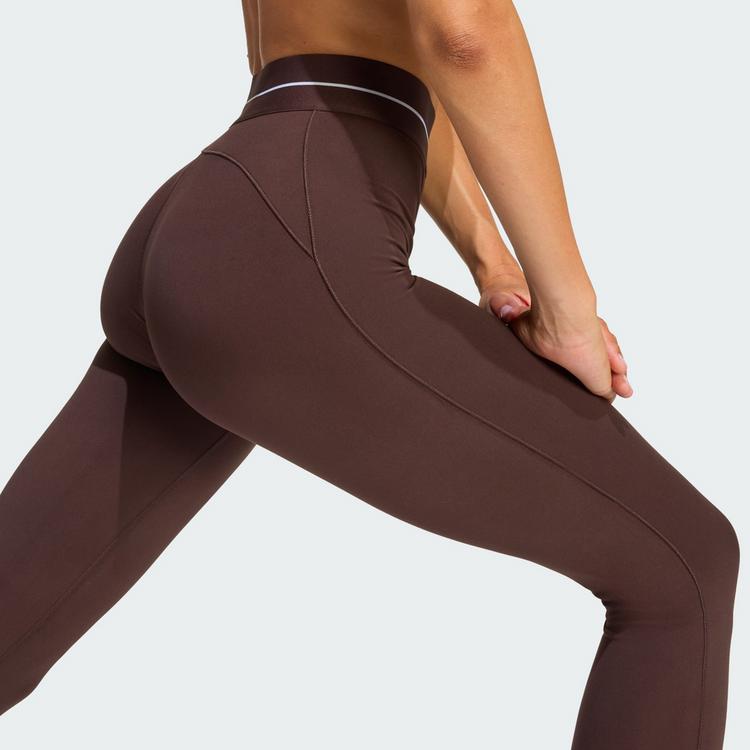 adidas adidas Hyperglam Full Length Leggings Tights Damen - Aurora Coffee - 1 | SportScheck