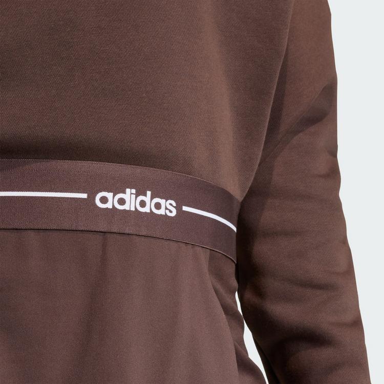 adidas adidas Hyperglam Cropped Hoodie Hoodie Damen - Aurora Coffee - 0 | SportScheck