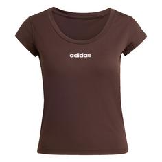 adidas Hyperglam Baby T-Shirt Funktionsshirt Damen Aurora Coffee